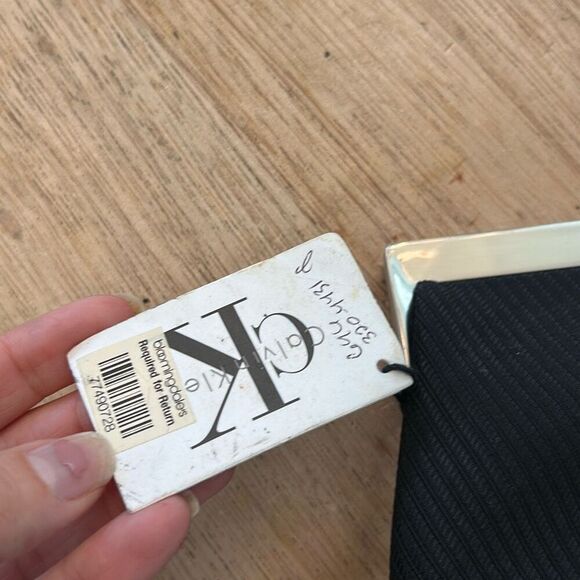 NWT Calvin Klein black clutch purse - Picture 2 of 6